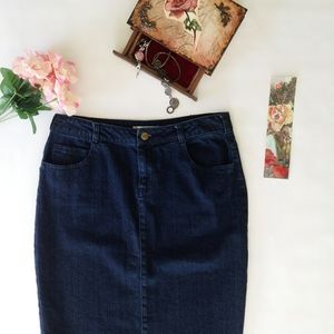 Jean skirt